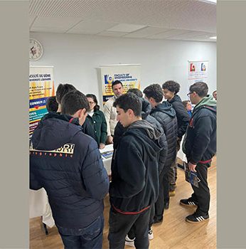 كلية الهندسة 1 تشارك في يوم توجيهي للجامعات
