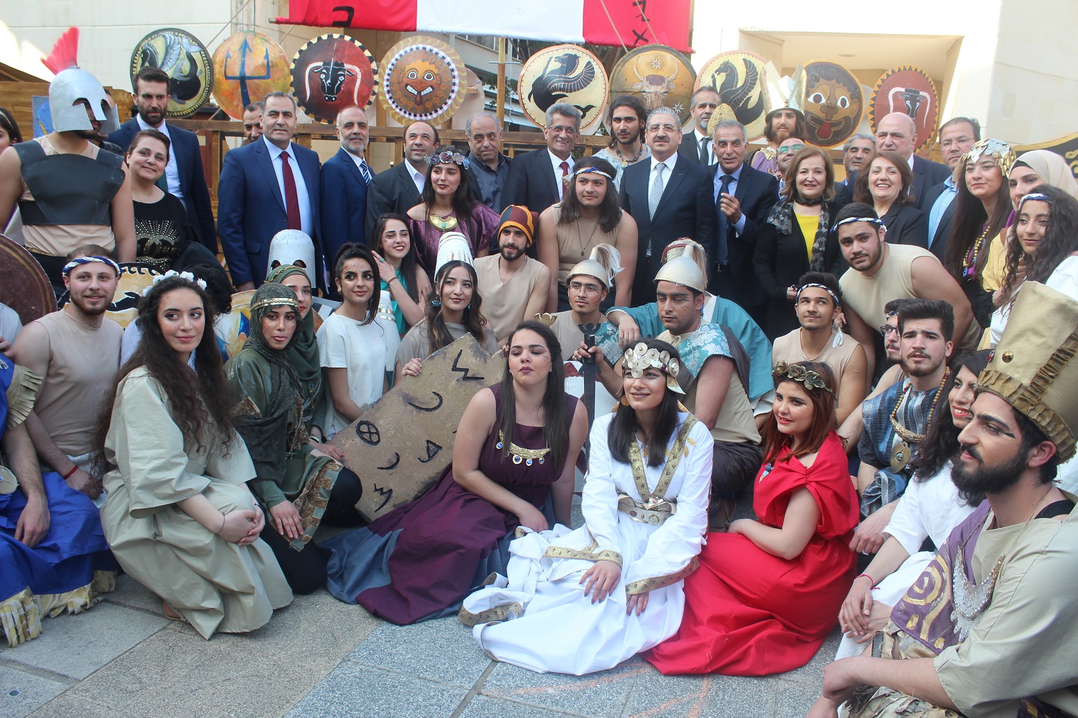The Faculty of Fine Arts & Architecture hosted the theatrical performance “I Hear you, Phenicia”