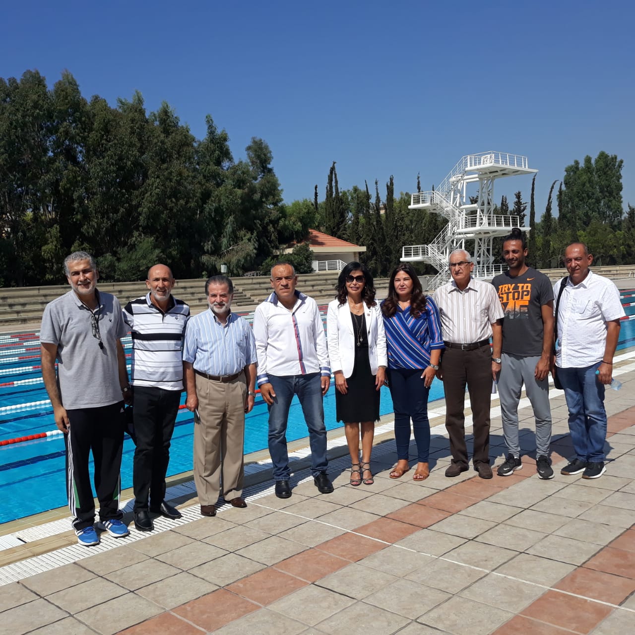 A delegation from “Beirut Marathon” visits the Department of Sports Activity at the Lebanese University