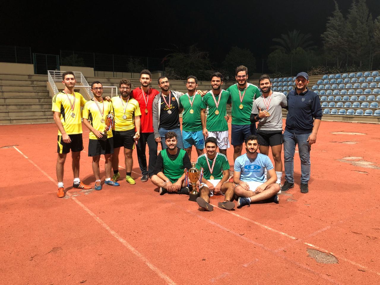 Conclusion of the “Mini Football” championship of the Faculty of Medical Sciences