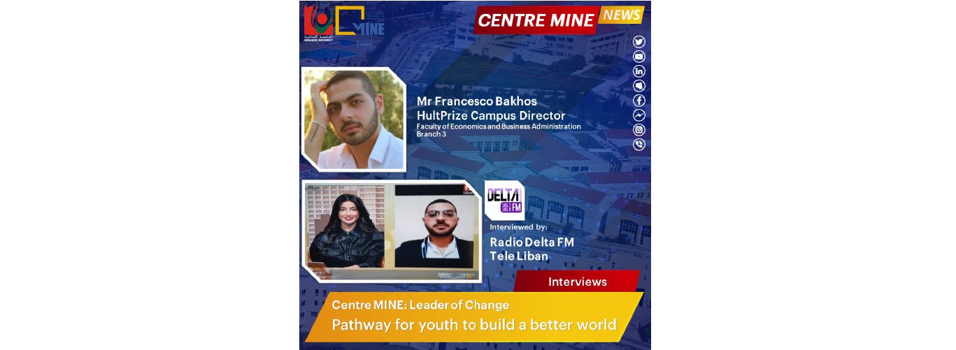 “Hult Prize” competition and Center MINE constitute a partnership to achieve sustainable development