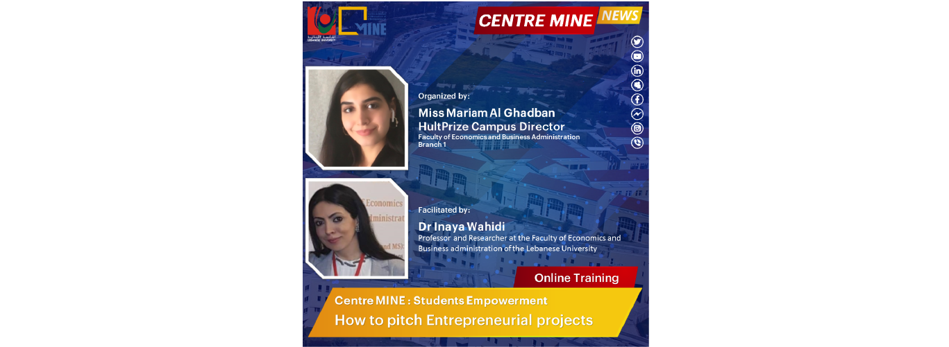 Center MINE supervises mentoring workshops for “Hult Prize” competition