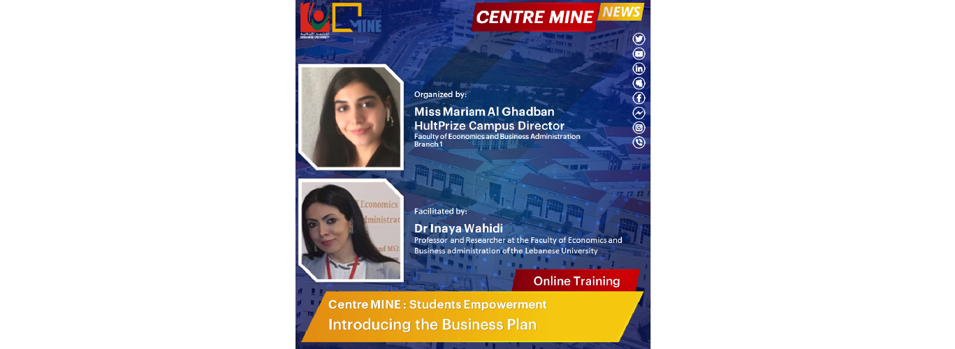 Training Course on “How to Pitch Entrepreneurial Projects” in the Faculty of Economics & Business Administration