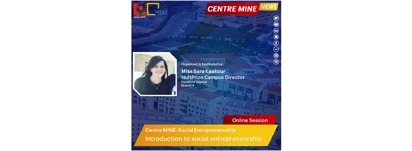 An introductory seminar on “Hult Prize 2021” Challenge at the Faculty of Science