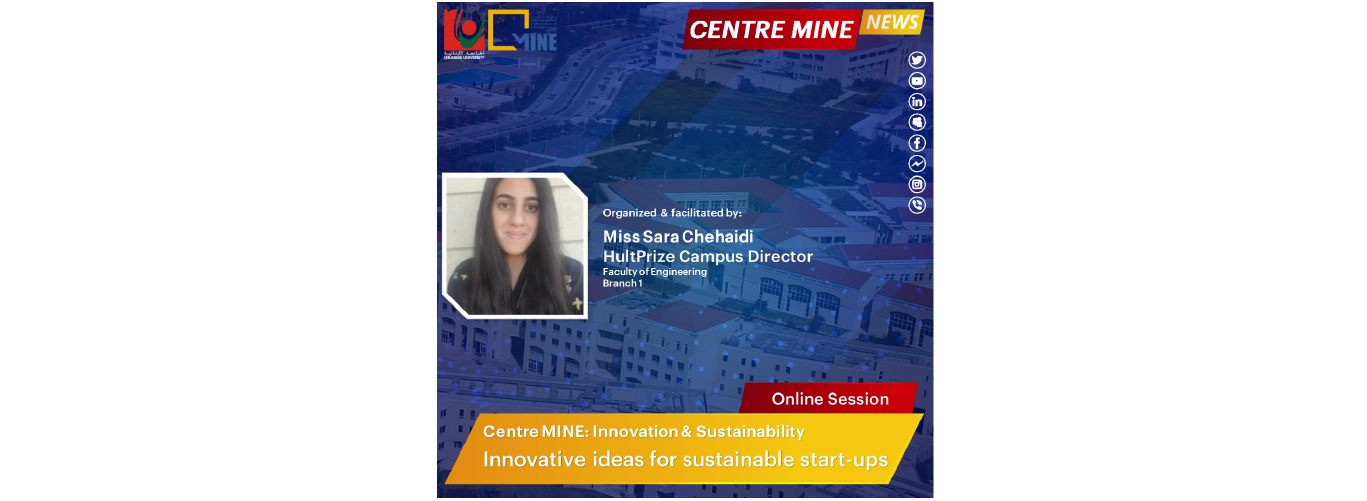 Introductory lecture on “Hult Prize” at the Faculty of Engineering