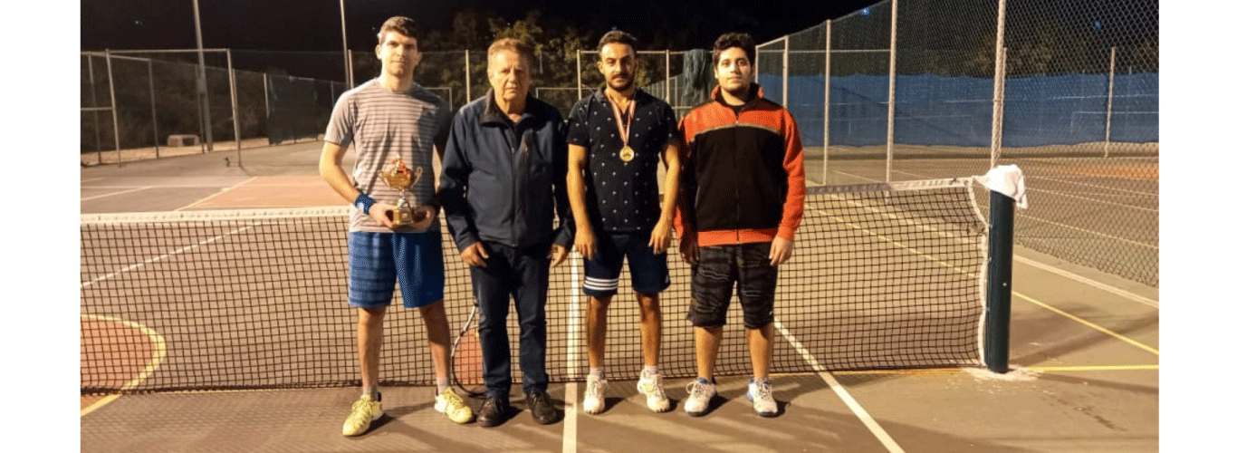 Rayan Hamade champion of “Tennis Refresher” at the Lebanese University