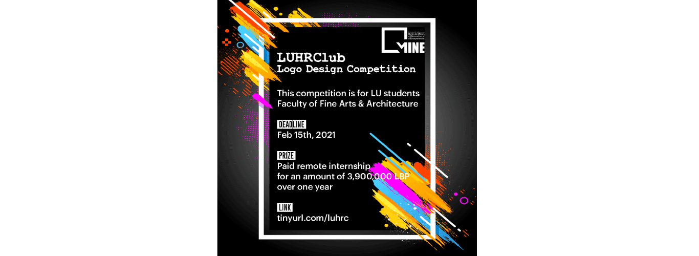 Centre MINE organizes a logo design contest ending 15 February 2021