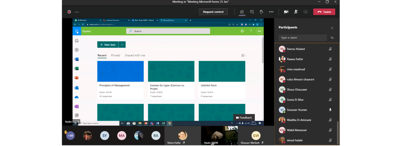 Training workshop for professors of the Institute of Social Sciences