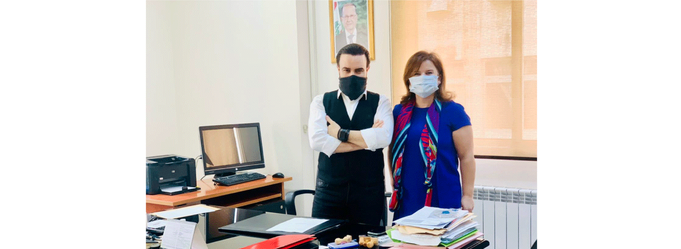 Handover at the Center for Languages & Translation of the Faculty of Letters & Human Sciences