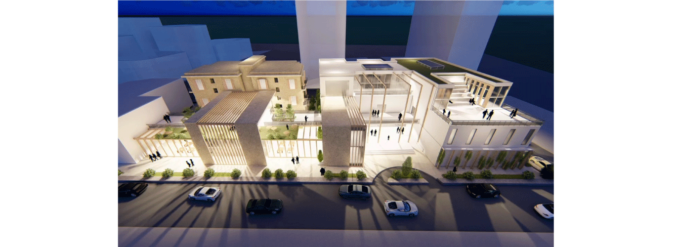 الطالبة نورشان زنكر من كلية الفنون الجميلة والعمارة 1 تقدم مشروعًا معماريًّا يحاكي إعادة إحياء المنطقة المتاخمة لمرفأ بيروت