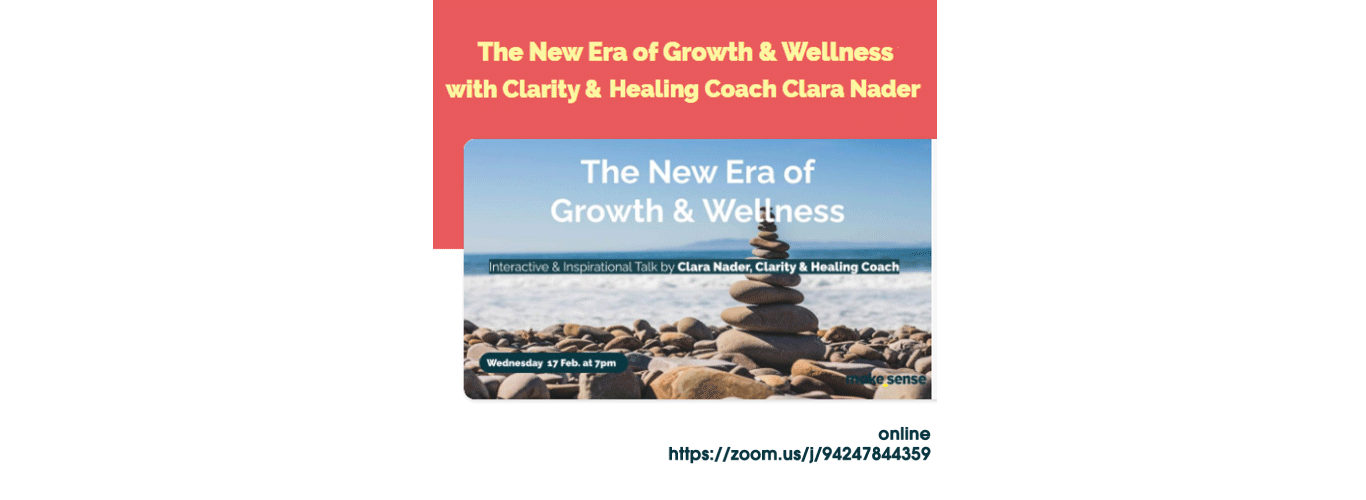 Centre MINE invites you to the webinar “The New Era of Growth & Wellness” organized by Makesense on 17 February 2021