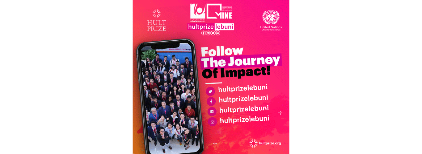 The Lebanese University participate in “Hult Prize Challenge 2021”