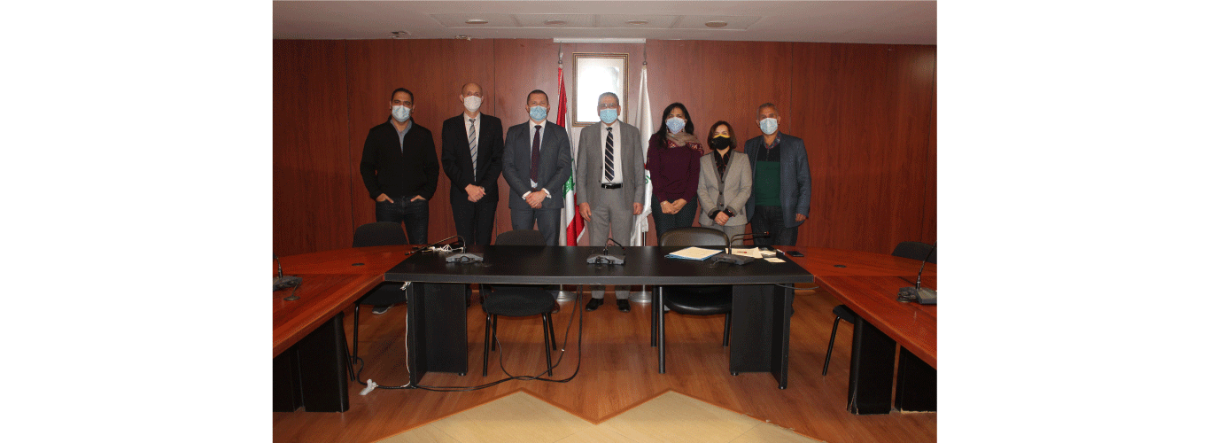 President Ayoub discusses cybersecurity with a delegation from the French Embassy in Beirut