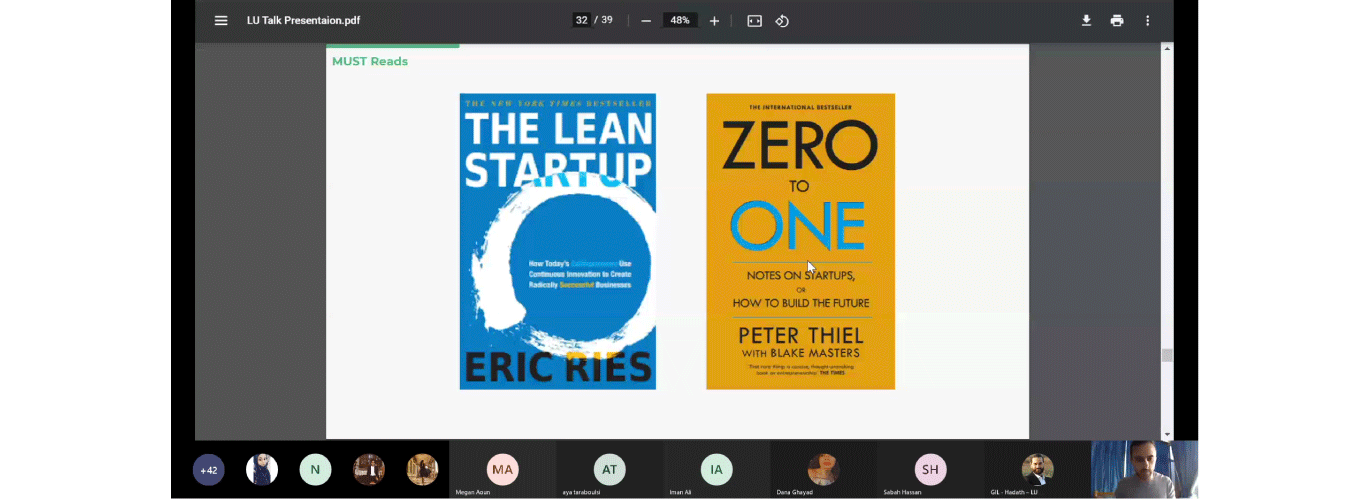 GIL-Hadath organizes a webinar at the Lebanese University on innovation and corporate design