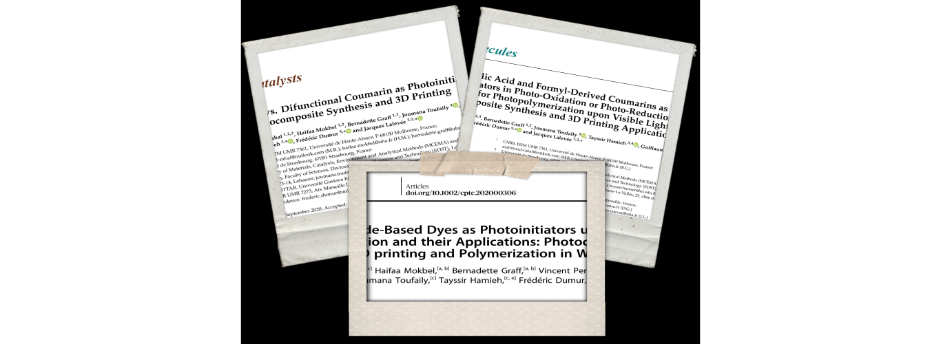 Studies between the Lebanese University and the University of Alsace published in international journals