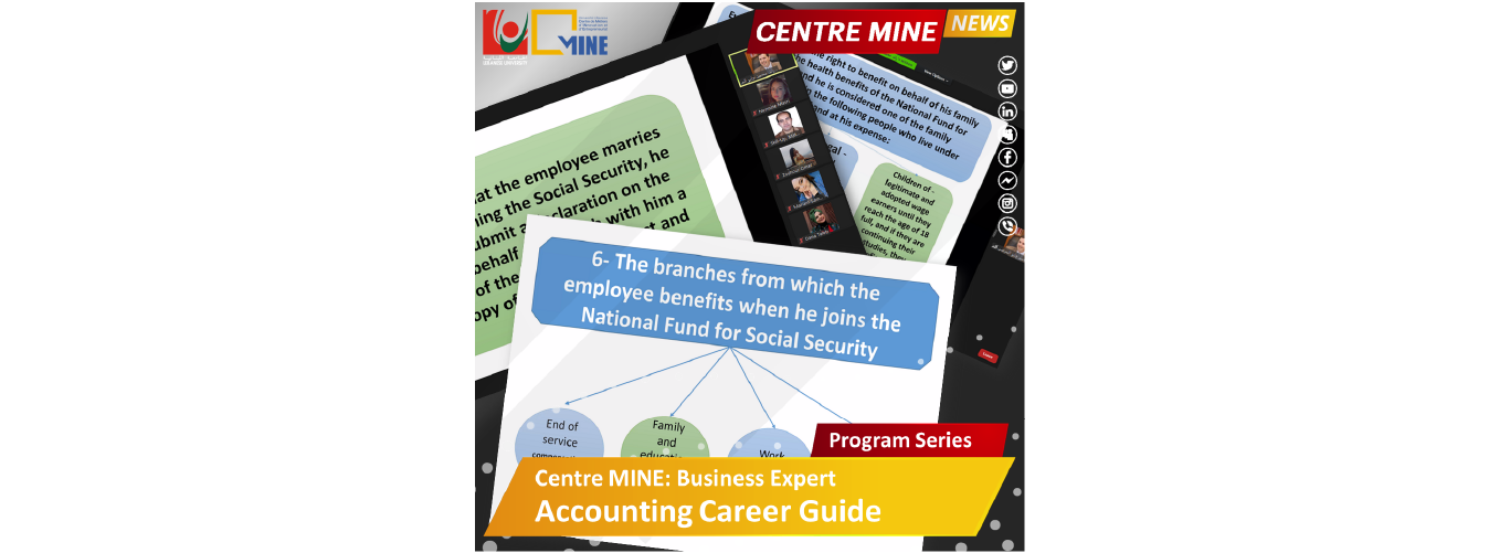 Centre MINE organized a series of training workshops on accounting and social security services