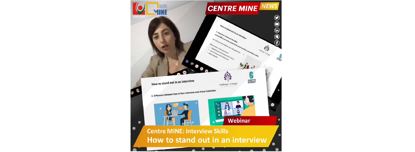 Centre MINE organized two workshops on maintenance skills