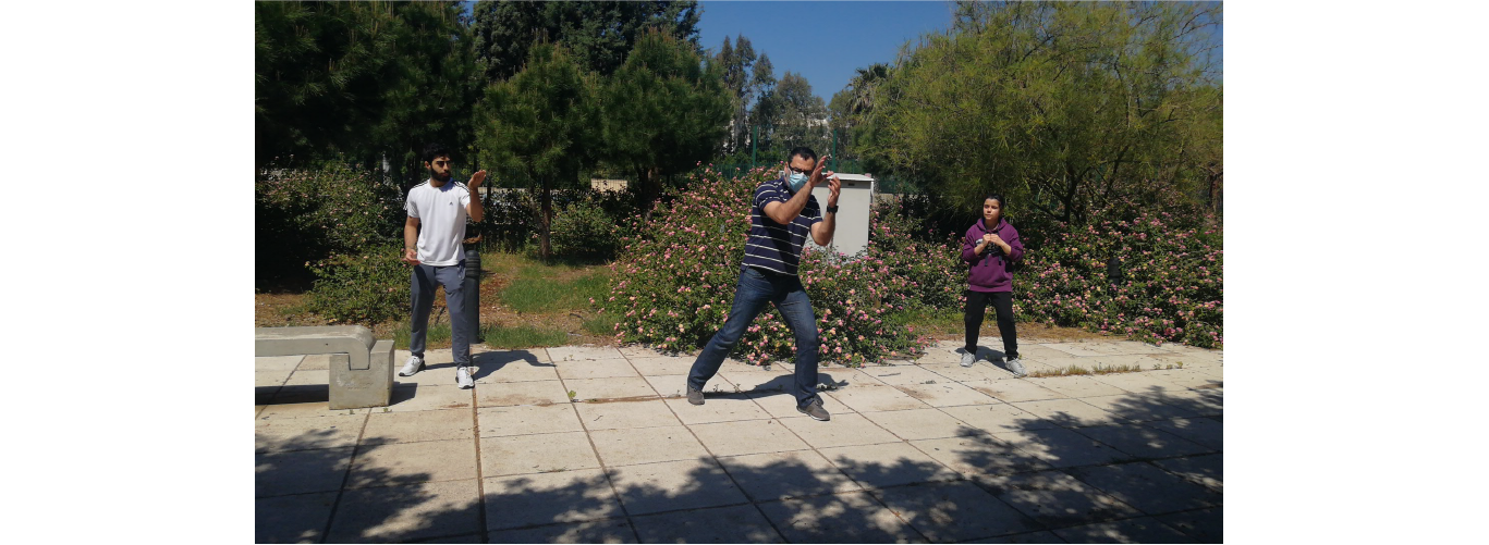 Kick-off of martial arts training in preparation for the formation of the Lebanese University teams