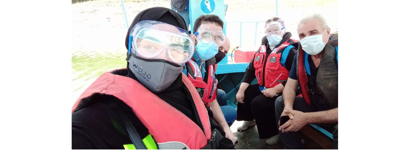 The Lebanese University participates in the cleaning campaign of Lake Qaraoun