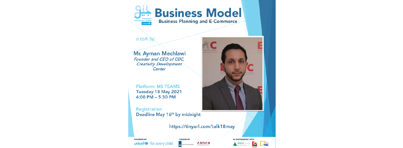 Centre MINE and GIL North organize the online workshop “Business Model – Business Planning and E-Commerce” on 18 May 2021