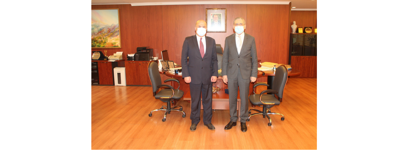 President Ayoub receives Dr. Chadi Massaad, President of Arab Creators Association for the 3rd time