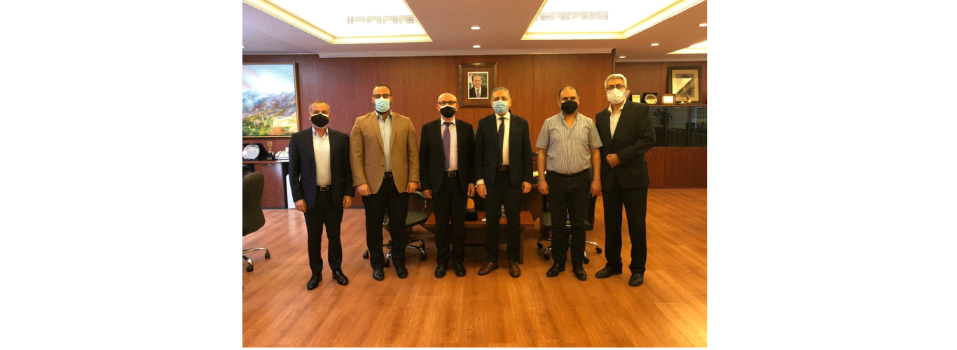 President Ayoub meets a delegation from CRDP headed by Professor Georges Nohra