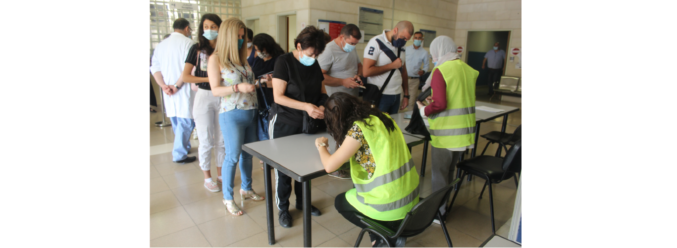 Kick-off of “Pfizer” vaccination campaign at the Lebanese University