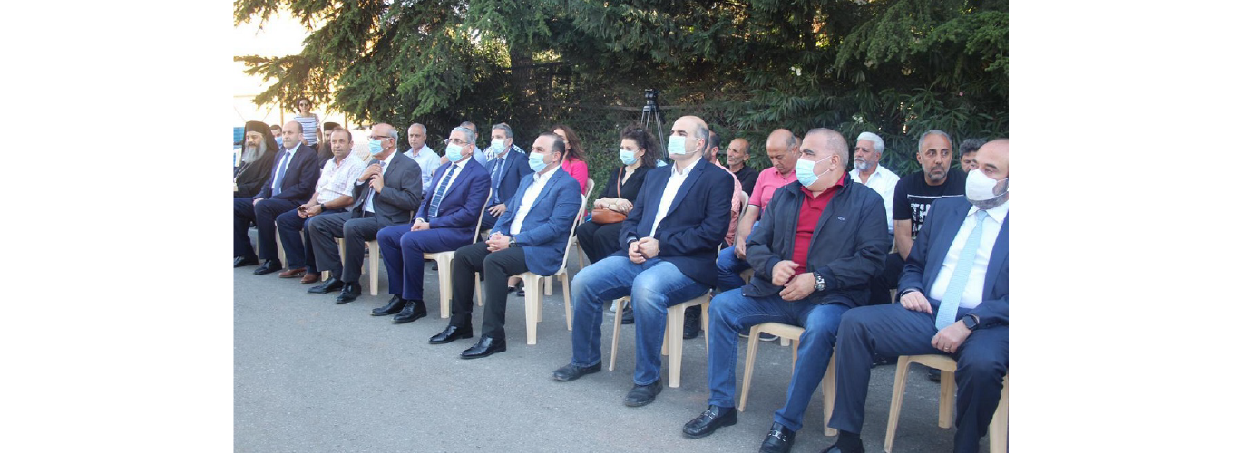 Launching the afforestation campaign of Zahlé campus in cooperation with the Ministry of Agriculture