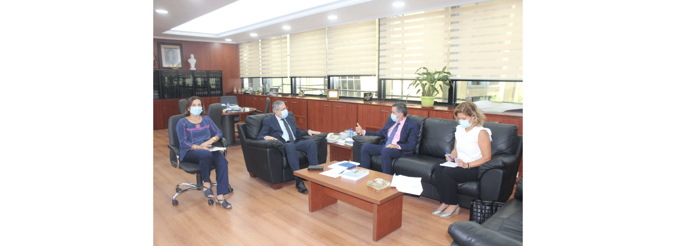 President Ayoub meets with the Regional Director of AUF