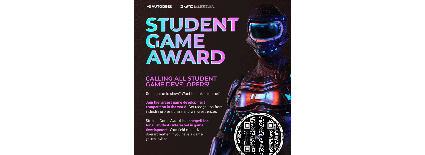 Centre MINE invites you to apply online for the “Student Game Award” before 31 december 2021