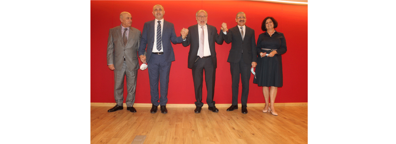 Takeover process at the Presidency between Professor Fouad Ayoub and Professor Bassam Badran