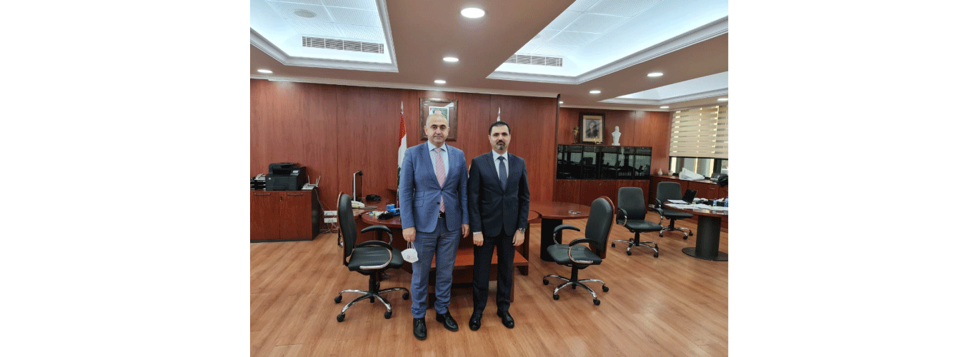 President Badran receives Dr. Hassan Dannaoui, GM of Tripoli Special Economic Zone (TSEZ) Authority