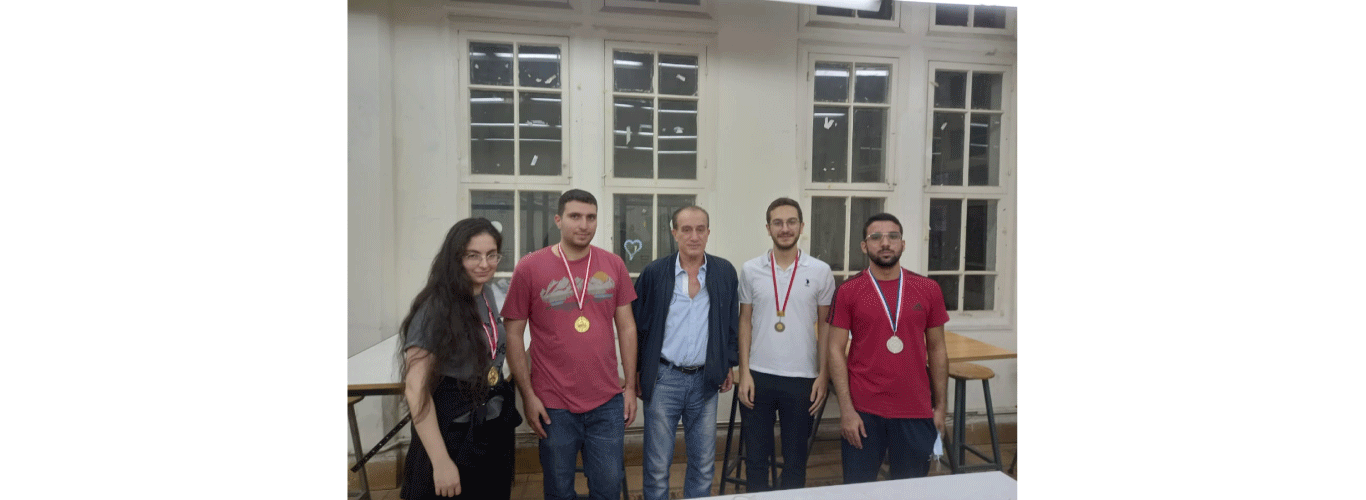 Student Hassan Dabaja won the “Independence Chess Championship”