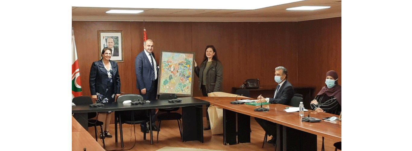 President Badran discusses with FFAA Council the course of the academic year 2021-2022