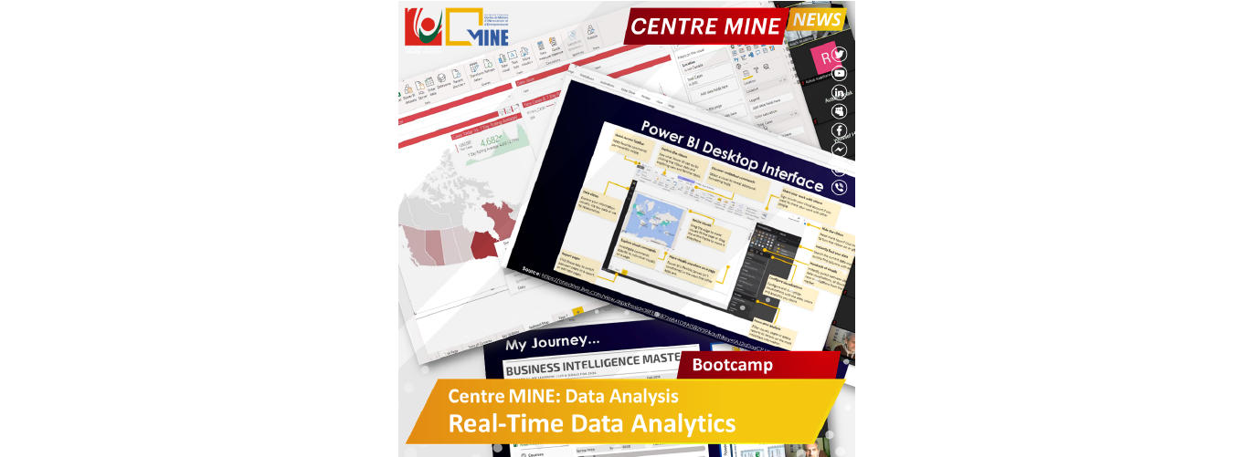 Student Nermine Masri participated via Centre MINE in an international training on data analysis