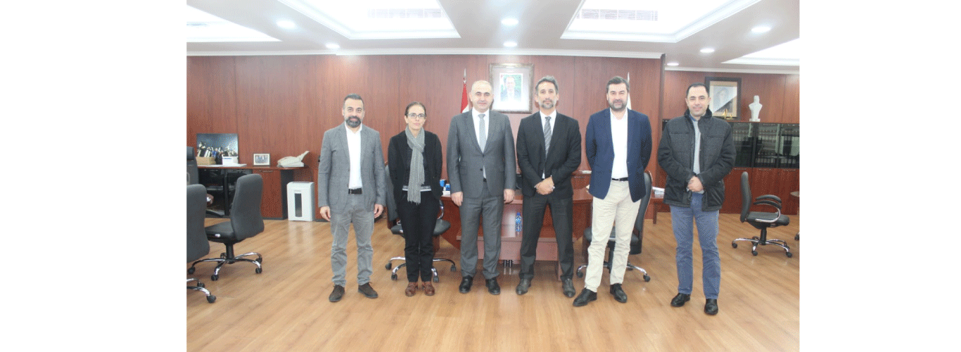 President Bassam Badran receives a delegation from HEC Paris