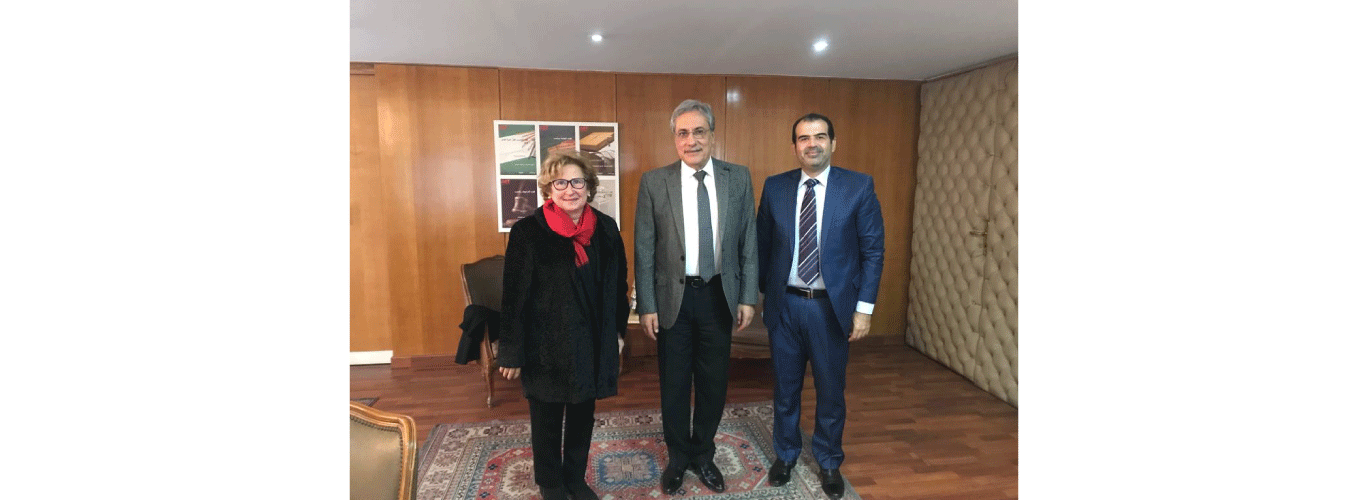 الخطيب يلتقي الخوري ويبحث معه تطوير التعاون بين وزارة العدل ومركز المعلوماتية القانونية في الجامعة اللبنانية