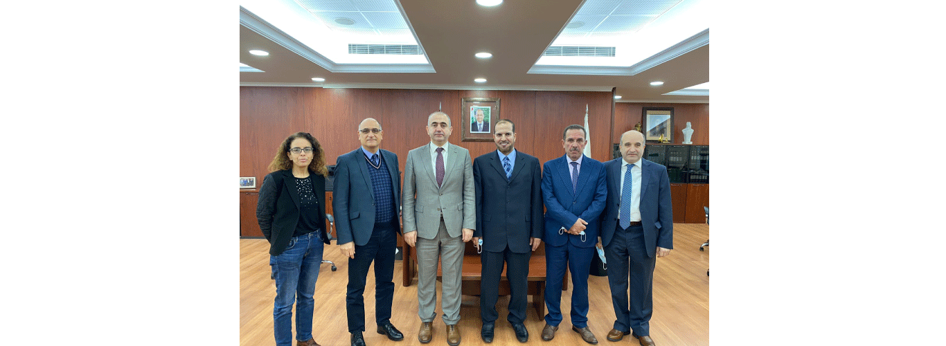 President Badran received Counselor Dr. Hammoud Al-Qashaan, Head of the Kuwaiti Cultural Office