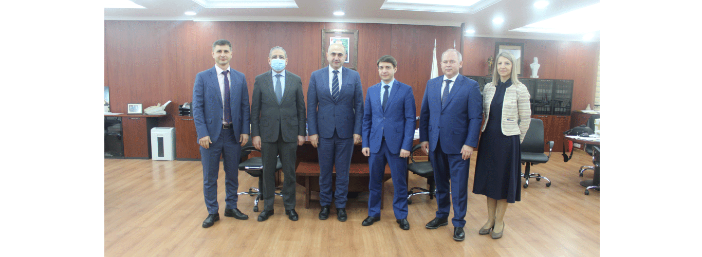 President Badran meets with a delegation from the Russian Cultural Center in Beirut and North Caucasus Federal University
