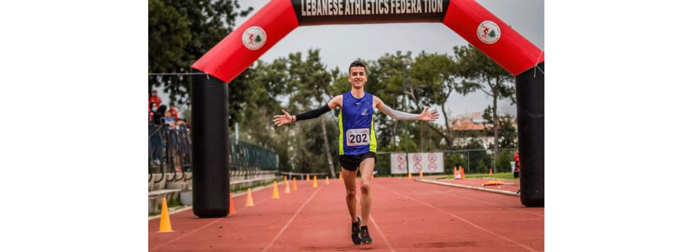 L’étudiant Ali Kanaan champion national de cross-country 2022