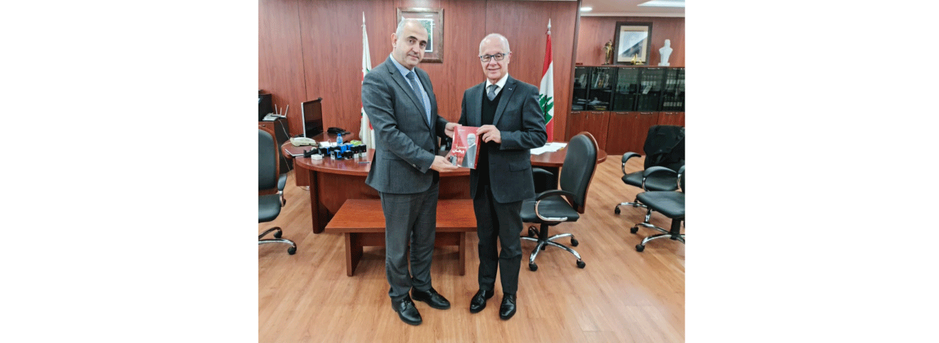President Badran receives Professor Mounir Abou Assali
