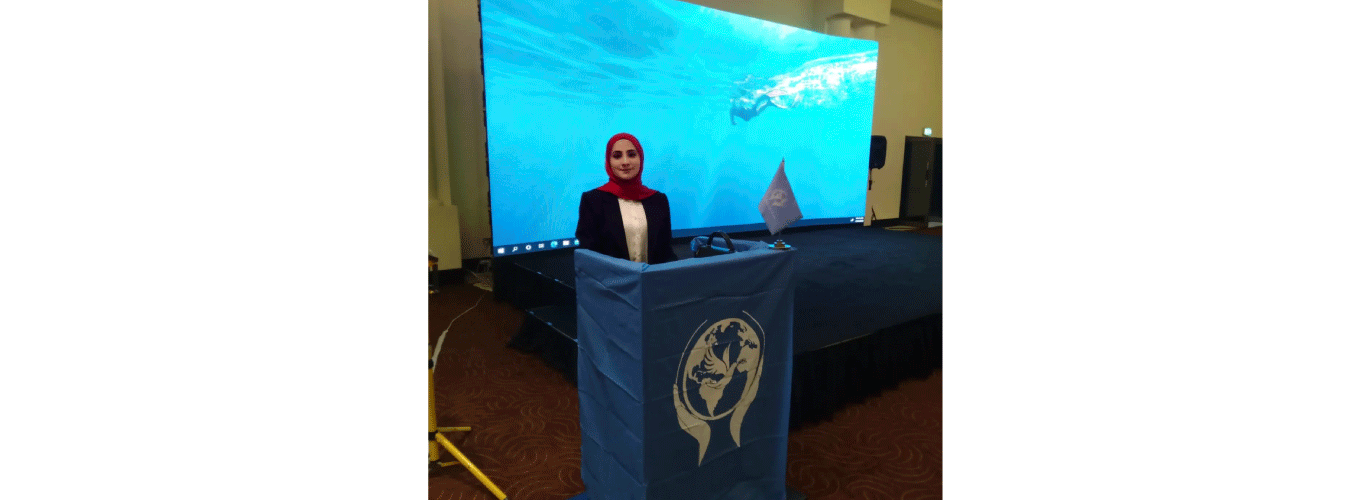 بشرى الموسوي.. طالبة في الجامعة اللبنانية تمثل لبنان في قمة السلام العالمية – دبي 2022