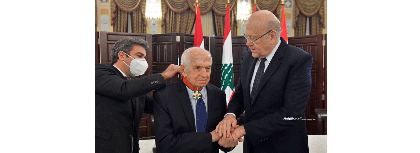 Lebanon honors Professor Georges Tohme for his contributions to the Lebanese University and the CNRS