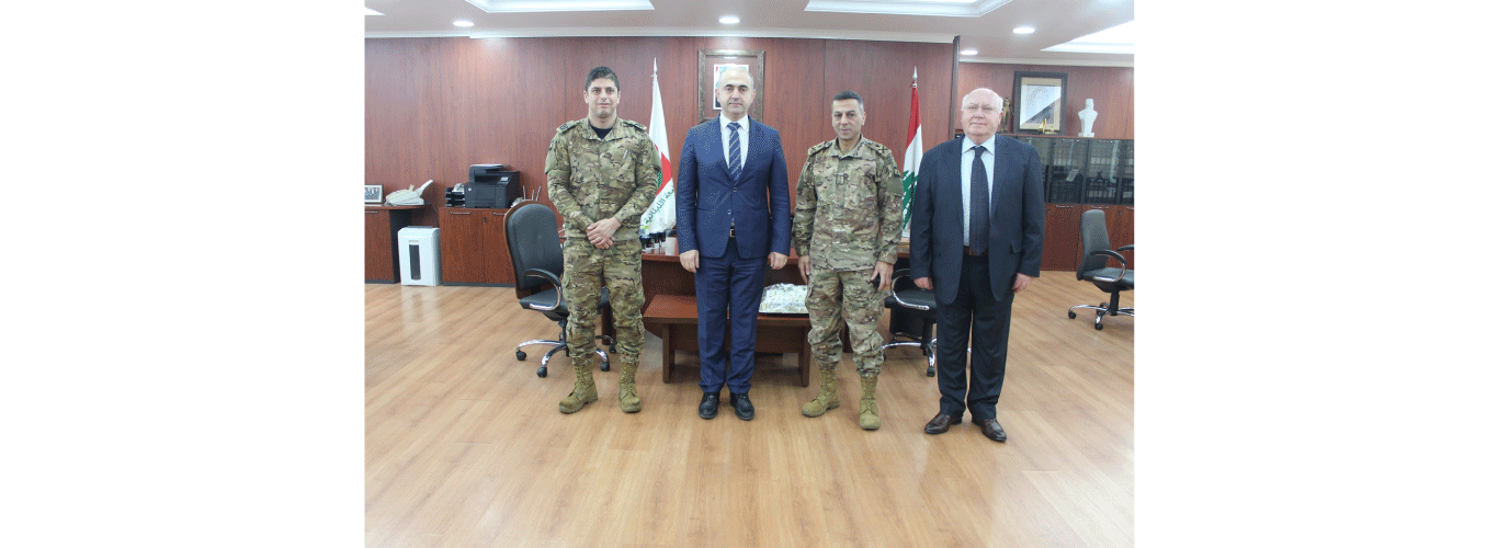 President Badran meets with the delegation of the Center for Research & Strategic Studies in the Lebanese Army