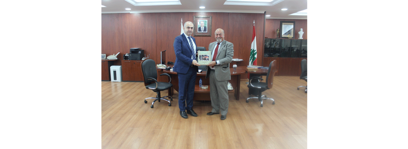 President Badran meets with the President of the International Federation of Arab Academics in Lebanon, Dr. Hassan Assi