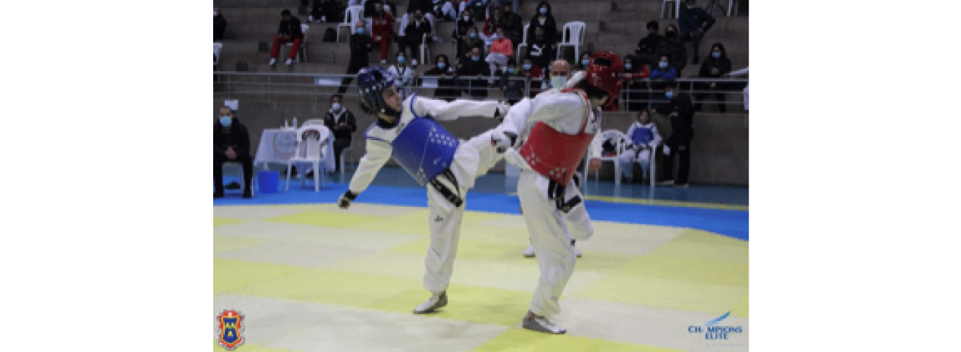 Student Mariela Bou Habib wins the University Taekwondo Championship