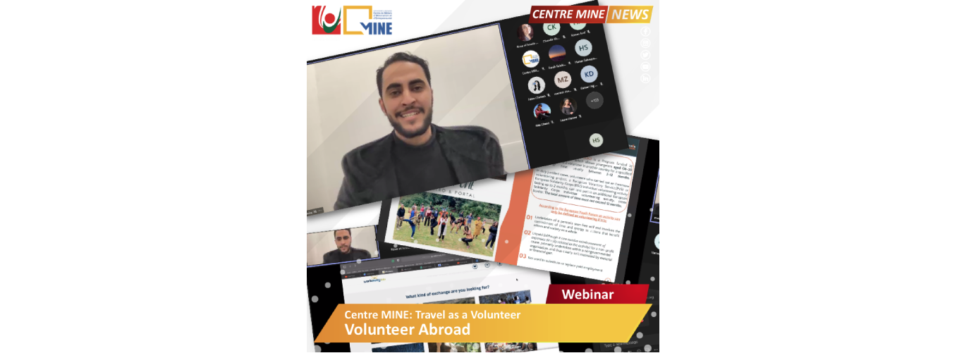 Centre MINE and GIL North organize a webinar on the theme of volunteering