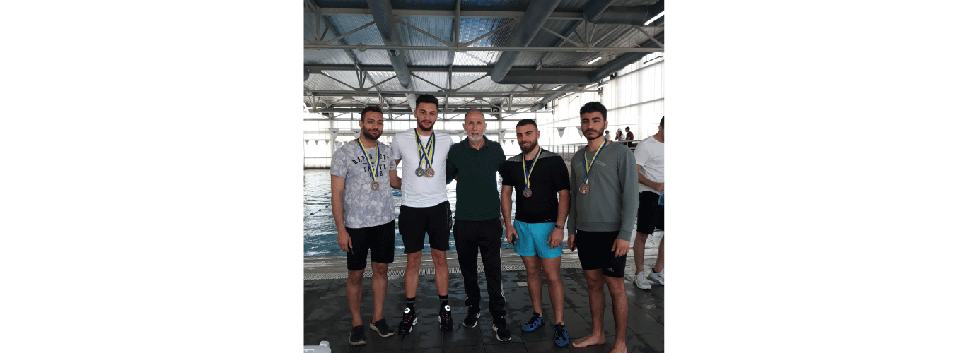 The Lebanese University wins 3 medals in the Universities Swimming Championships