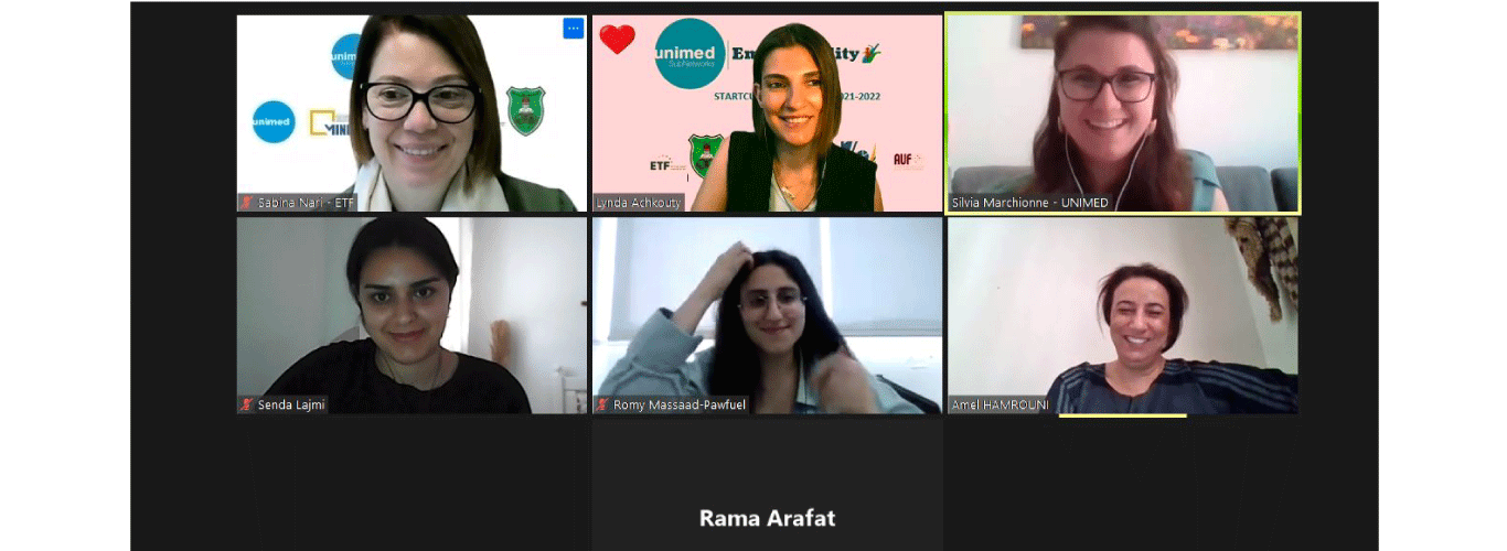 الجامعة اللبنانية من بين ثماني فرق تأهلت إلى المرحلة النهائية من مسابقة ريادة الأعمال لطلاب جامعات المتوسط (Start-Cup Competition 2022)