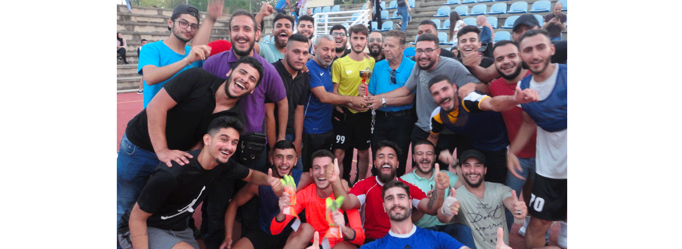 The FEBA team wins the mini-football championship